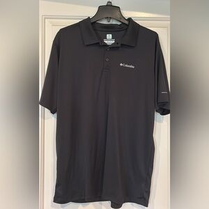 Columbia Black Polo Shirt